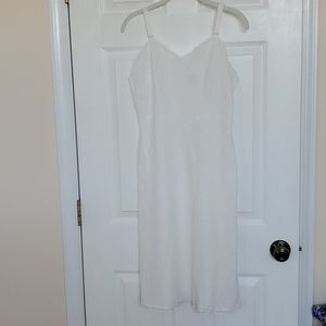 Sliperfection vintage lace over lining full slip